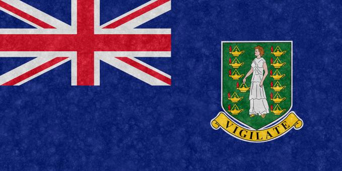 Free Stock Photo of Velvet Flag - British Virgin Islands