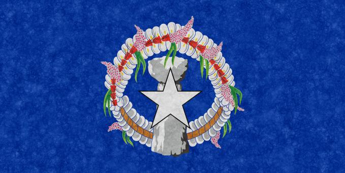 Free Stock Photo of Velvet Flag - Northern Mariana Islands