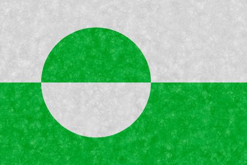 Free Stock Photo of Velvet Flag - Green Greenland