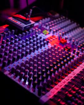 Free Stock Photo of DJ music board