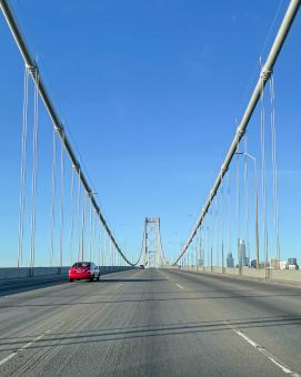 Free Stock Photo of Suspension Bridge