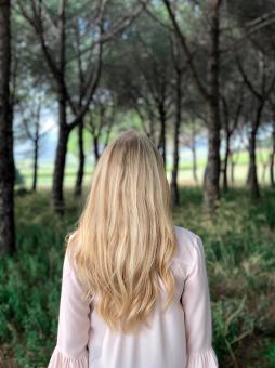 Free Stock Photo of Exploring woman