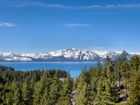 Free Stock Photo of Scenic lake landscape