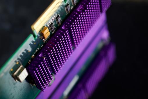 Free Stock Photo of Heat Sink Technology
