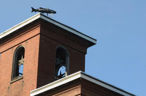 Free Stock Photo of Brick Building Tower