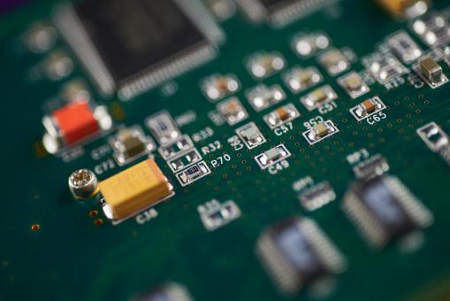 Free Stock Photo of Circuitboard Macro