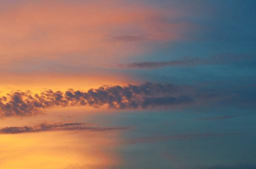 Free Stock Photo of Sunset Dusk Sky