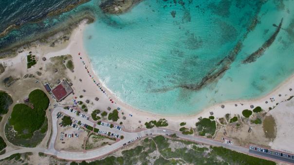 Free Stock Photo of Island Ocean Aerial