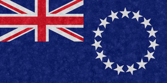 Free Stock Photo of Velvet Flag - Cook Islands