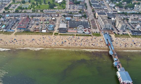 Free Stock Photo of Ocean pier