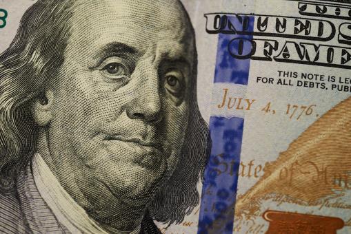 Free Stock Photo of Ten Dollar Bill