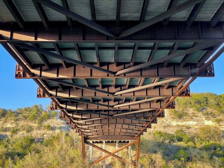 Free Stock Photo of Under a bridge