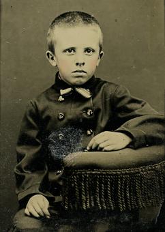 Free Stock Photo of Vintage Child Portrait