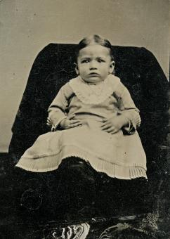Free Stock Photo of Vintage Child Portrait