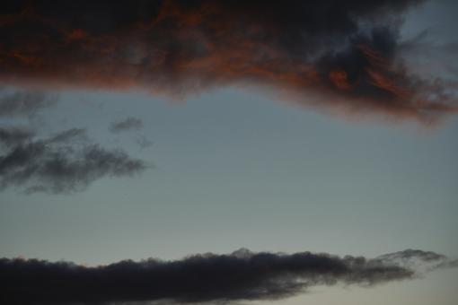 Free Stock Photo of Evening clouds