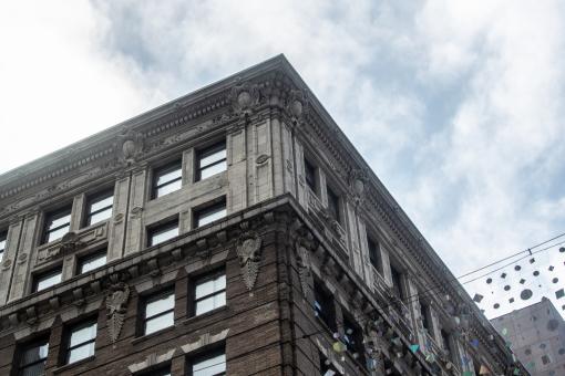 Free Stock Photo of City building perspective