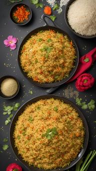 Free Stock Photo of Bangladeshi Fried Rice Recipe