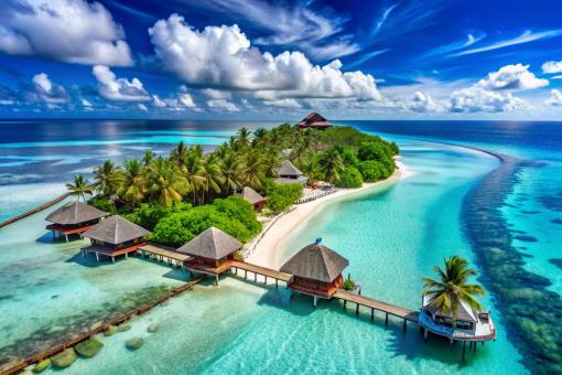 Free Stock Photo of Maldives