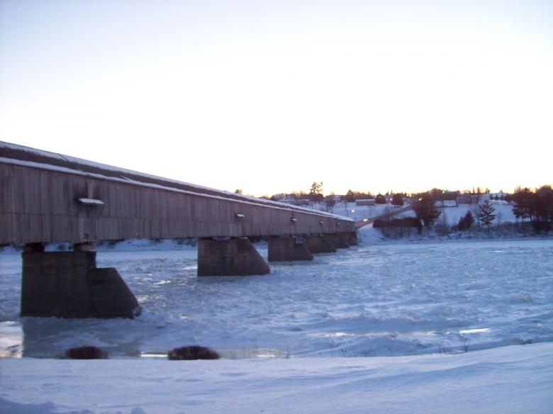Free stock image of Frozen River in Winter created by rashi gupta