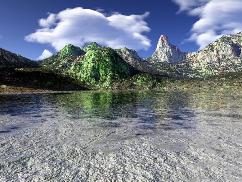 Free stock image of GREEN ROCK created by zeev manor