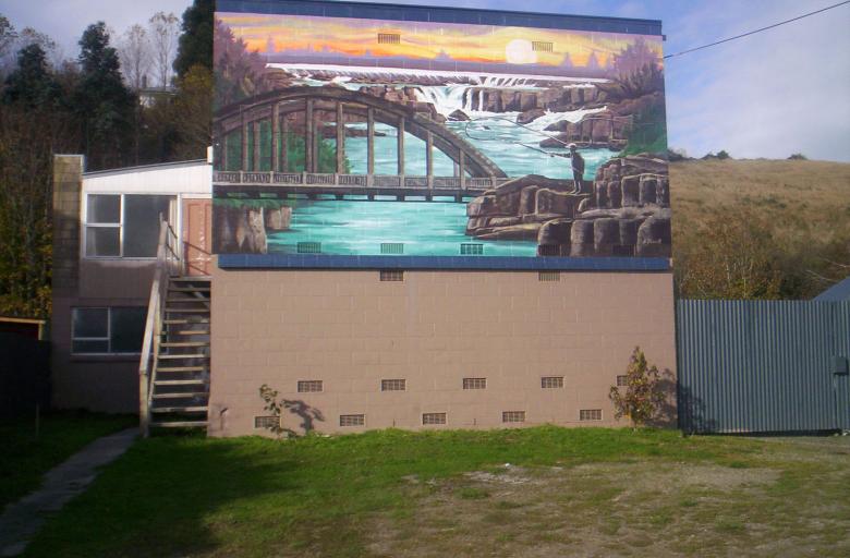 Free stock image of Mural Ethos: Mataura created by Peter Alexander Robb