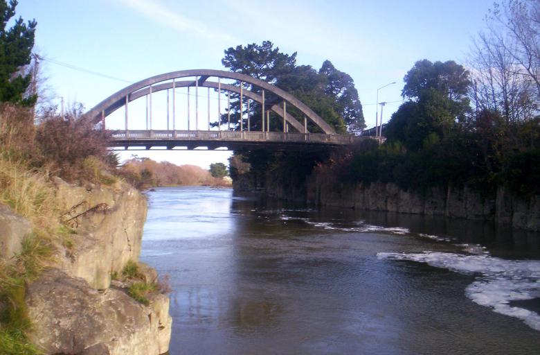 Free stock image of Mataura Bridge created by Peter Alexander Robb