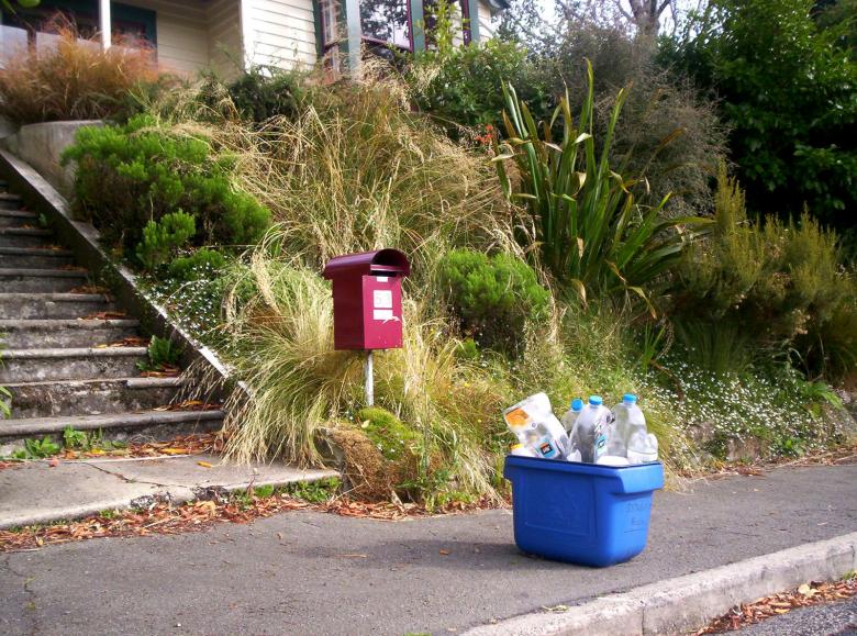Free stock image of Tweed Recycling and Letterbox created by Peter Alexander Robb