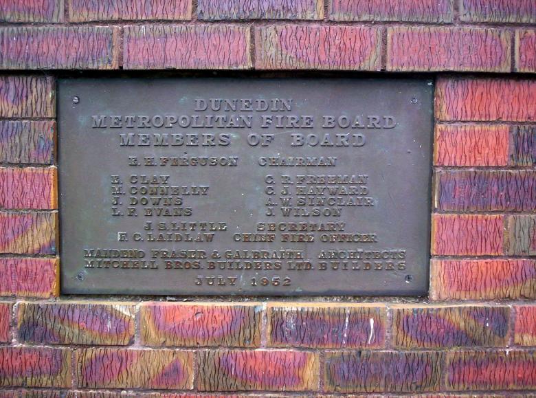 Free stock image of Firestation Brass Plaque created by Peter Alexander Robb