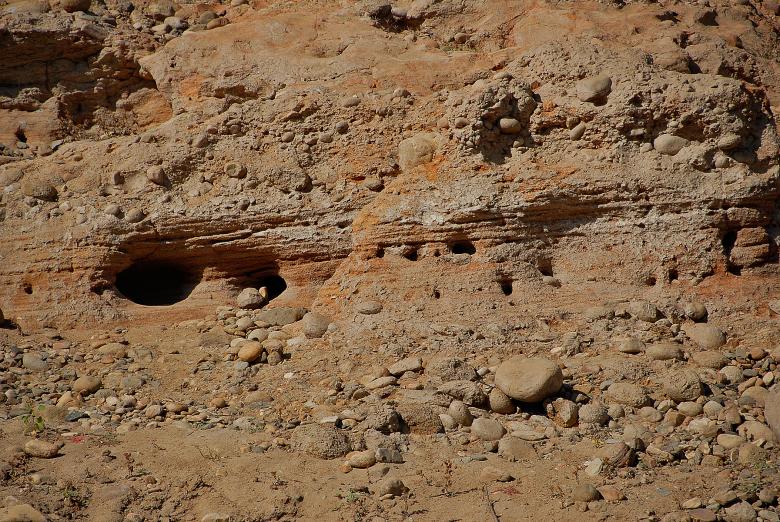 Free stock image of Riverbed Erosion created by j. l. johnson