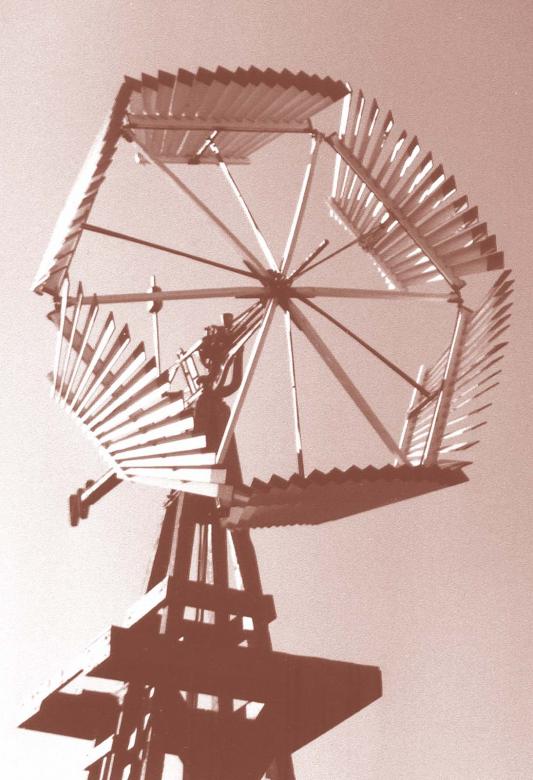 Free stock image of Wooden Windmill created by barb chandler