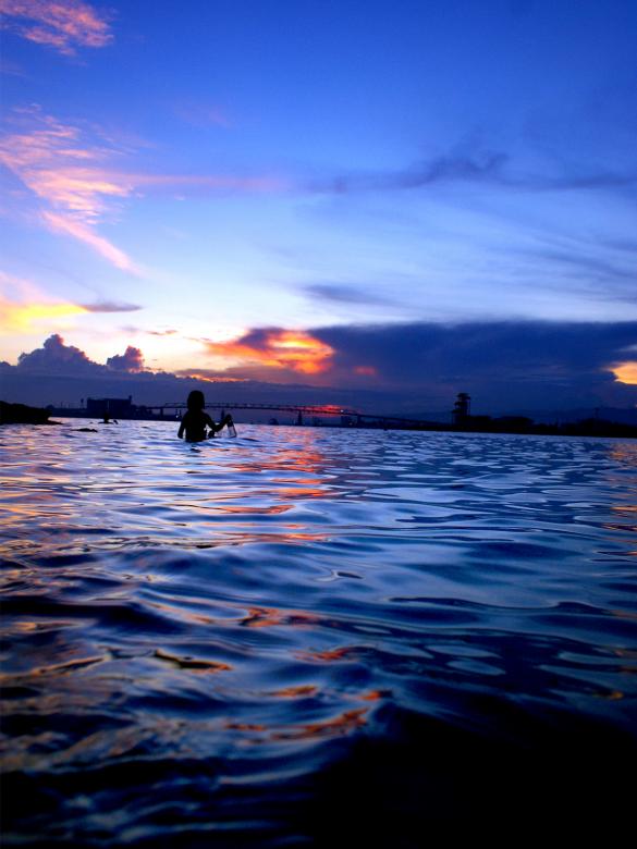 Free stock image of Sky and sea created by homer anthony medici