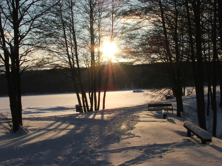 Free stock image of Winter sun created by josefine hagen