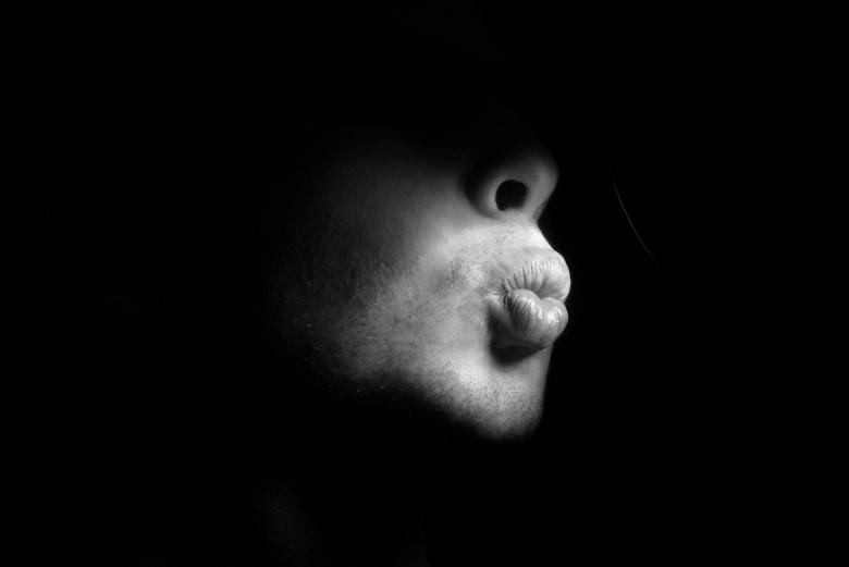 Free stock image of Black &amp; white portrait created by r.valchanova
