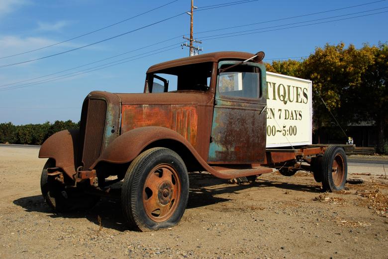 Free stock image of Old Chevrolet at Antique Shop created by j. l. johnson