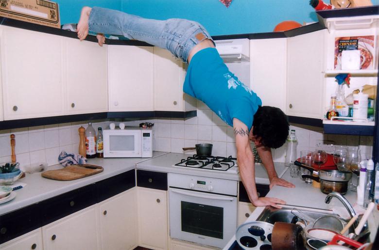 Free stock image of Elevated Dog Stretch created by james r ford