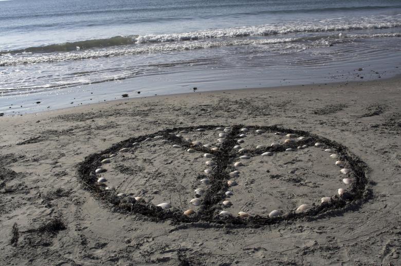 Free stock image of Peace on the Beach created by daniel l robert