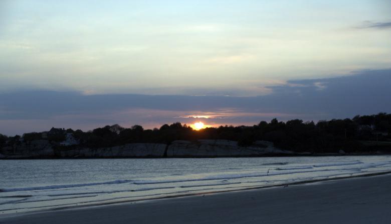 Free stock image of Newport sunset created by daniel l robert