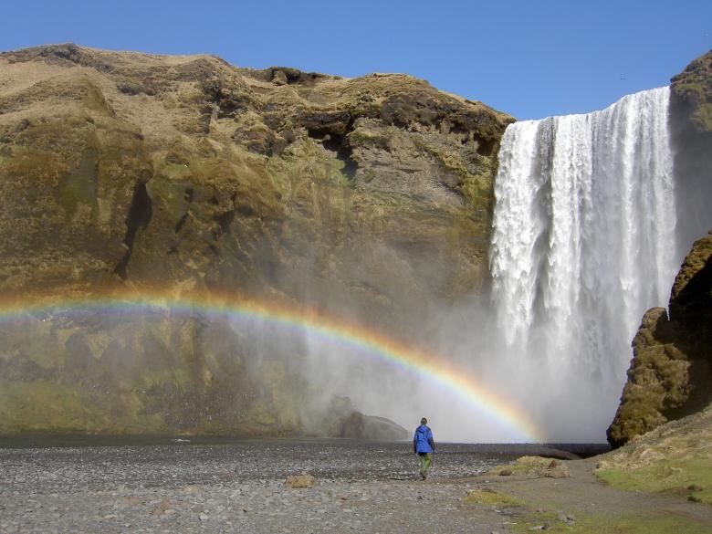 Free stock image of Rainbow created by anne lise koller