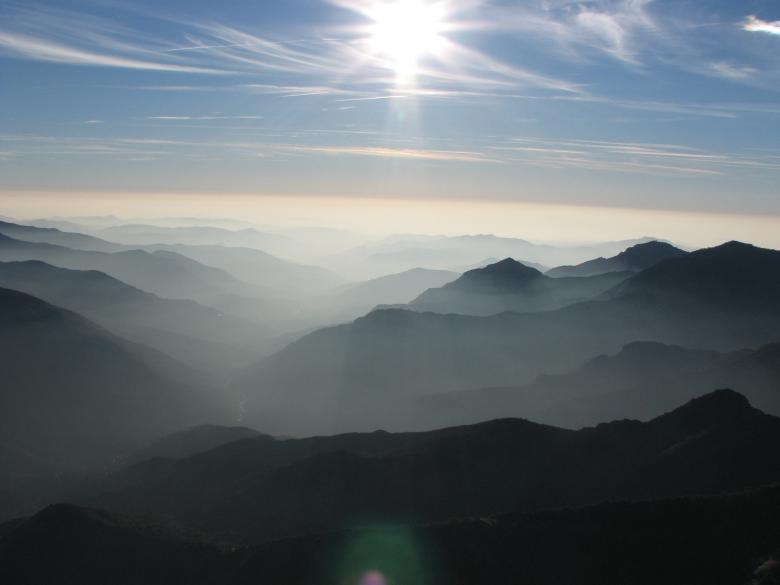 Free stock image of Mist in the Mountains created by bonnie l. mahaffey