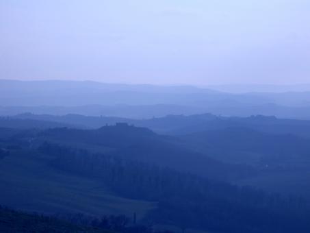 Free Stock Photo of Blue Mountain View