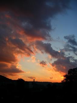 Paint-like clouds - Free Stock Photo