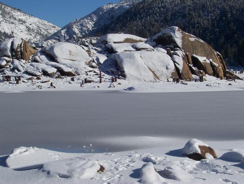 Free stock image of Frozen Lake created by jeff rittener
