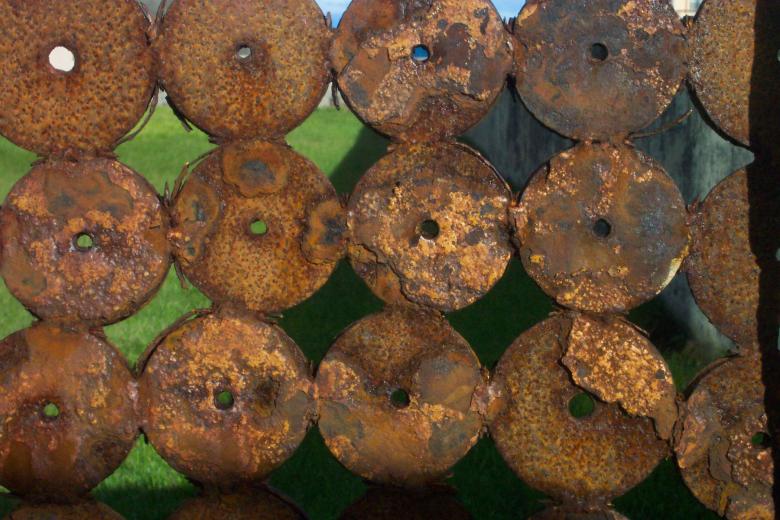 Free stock image of Rusted Metallic Rings created by Bjorgvin