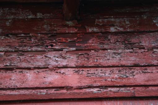 Free Stock Photo of Old Red Wood Texture