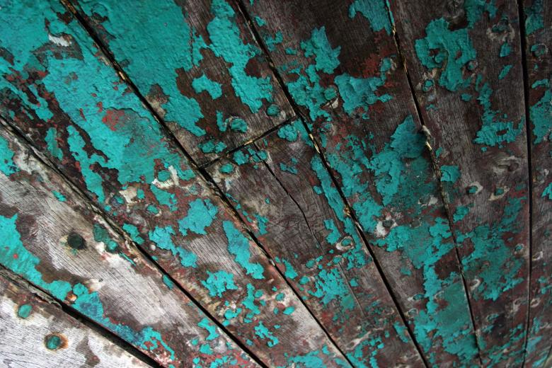 Free stock image of Old painted wood created by Héðinn