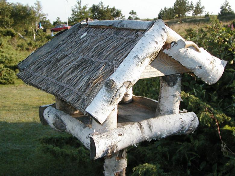 Free stock image of Bird house created by Bjorgvin