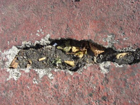 Free Stock Photo of Cracked wall