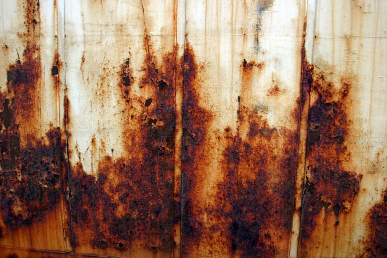 Free stock image of Rusted metal surface created by Héðinn