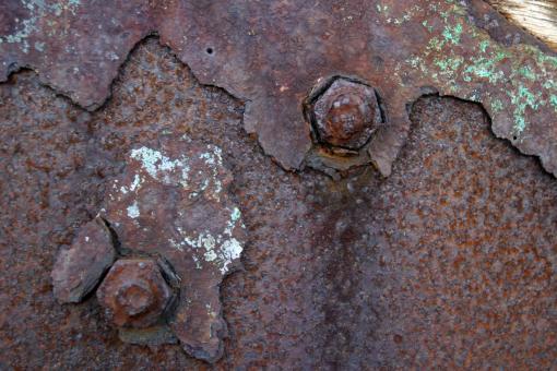Rusted metal bolts - Free Stock Photo