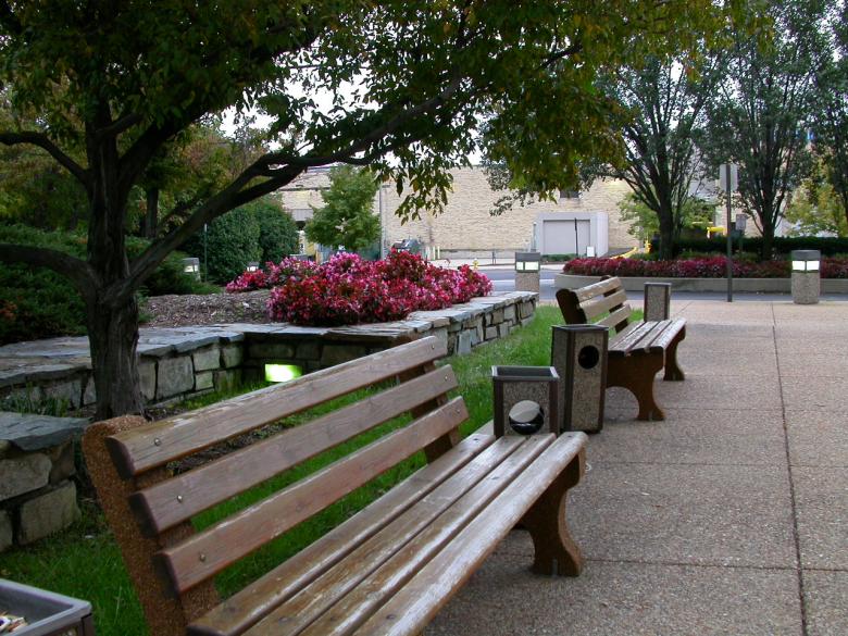 Free stock image of Wood benches created by raymond henry